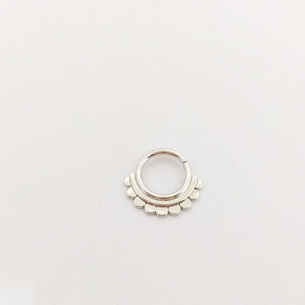 Nose Piercing 14k White Gold